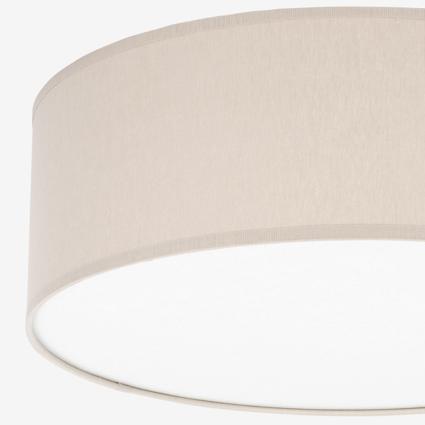 Iluminação de teto RONDO 4xE27/15W/230V d. 45 cm bege