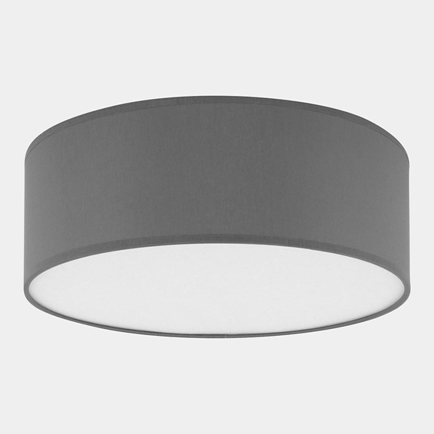 Iluminação de teto RONDO 4xE27/15W/230V d. 45 cm cinzenta