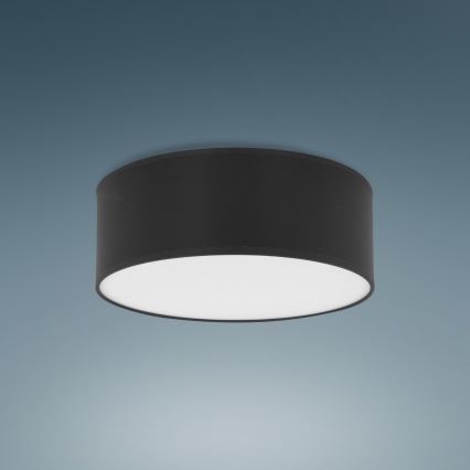 Iluminação de teto RONDO 4xE27/15W/230V d. 45 cm preta
