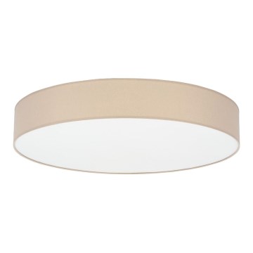 Iluminação de teto RONDO 4xE27/15W/230V d. 61 cm bege