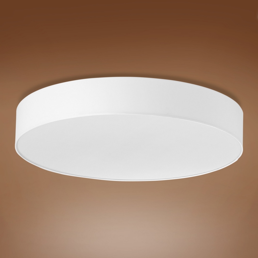 Iluminação de teto RONDO 6xE27/15W/230V d. 80 cm branca