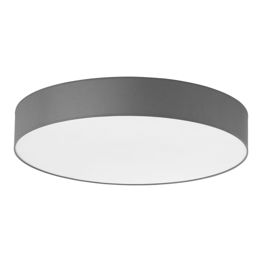 Iluminação de teto RONDO 6xE27/15W/230V d. 80 cm cinzenta