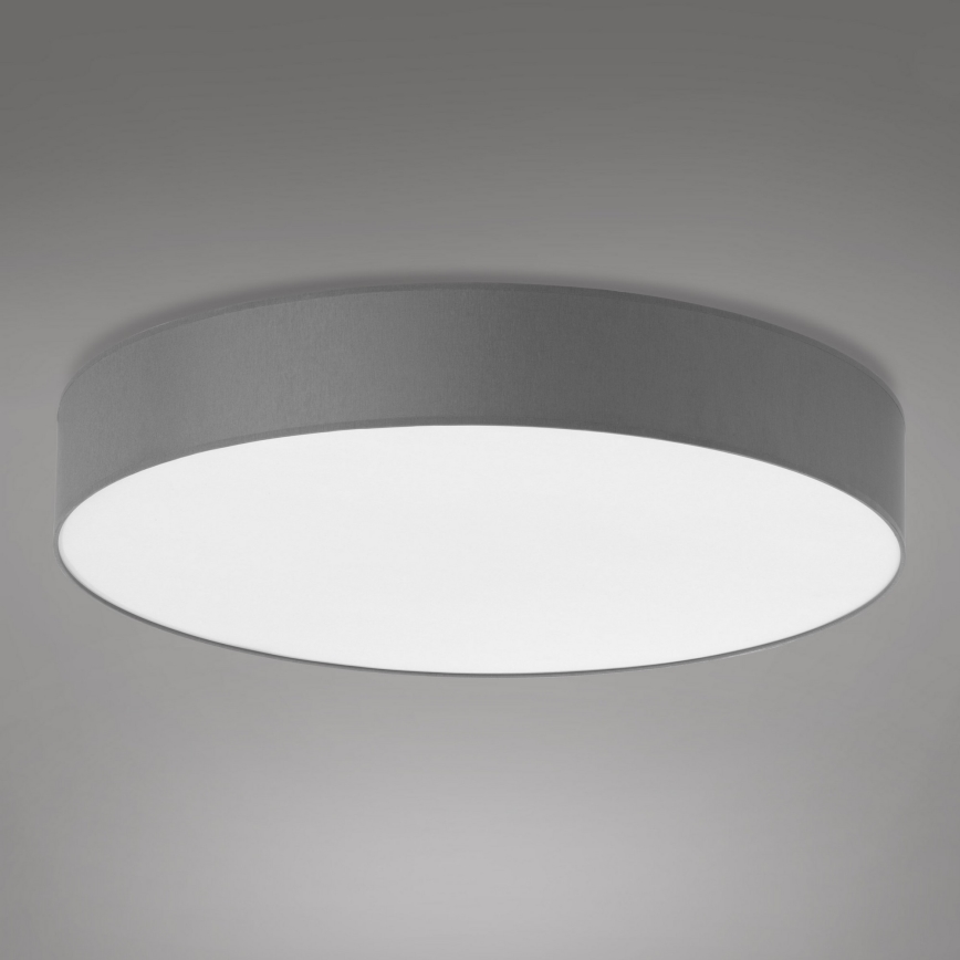 Iluminação de teto RONDO 6xE27/15W/230V d. 80 cm cinzenta