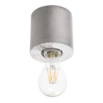 Iluminação de teto SALGADO 1xE27/60W/230V betão
