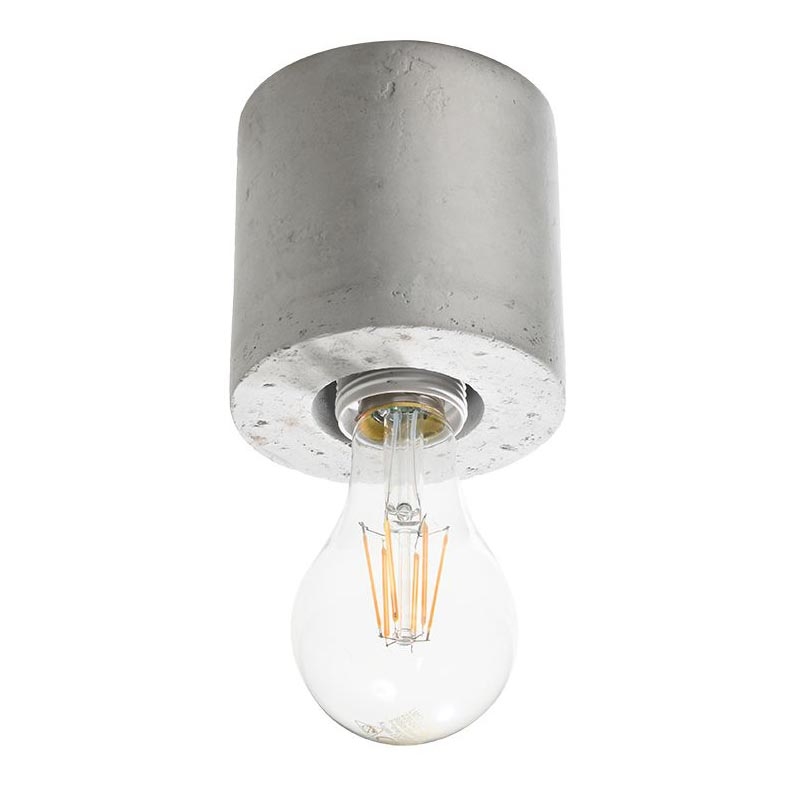 Iluminação de teto SALGADO 1xE27/60W/230V betão