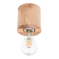 Iluminação de teto SALGADO 1xE27/60W/230V faia