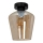Iluminação de teto SANTIAGO 1xE27/60W/230V castanho