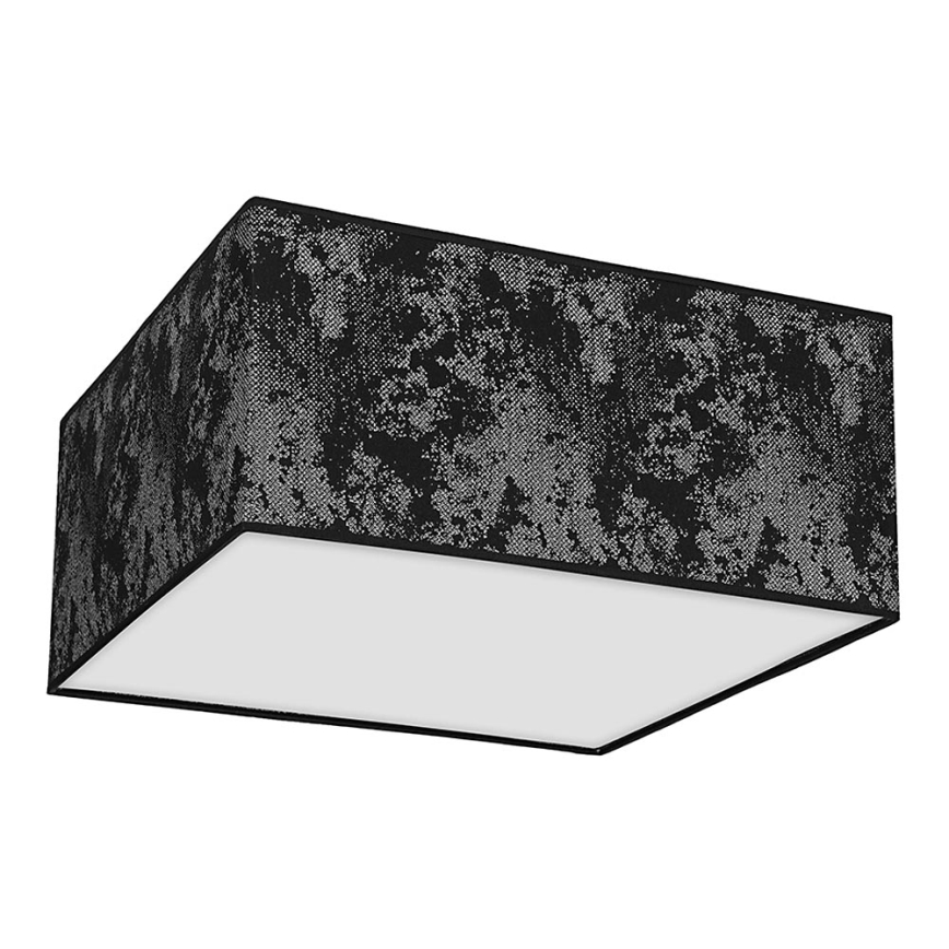 Iluminação de teto SATINO 2xE27/60W/230V preta/cinzenta