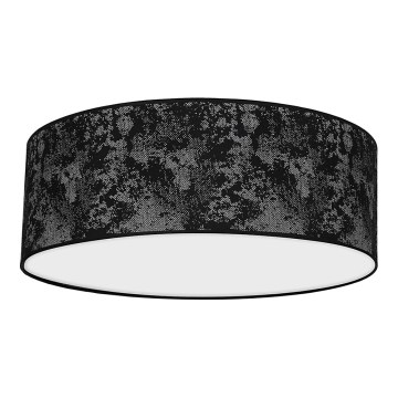 Iluminação de teto SATINO 3xE27/60W/230V preta/cinzenta