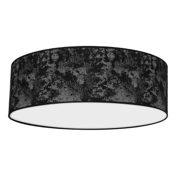Iluminação de teto SATINO 3xE27/60W/230V preta/cinzenta