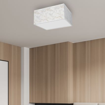 Iluminação de teto SENSO 2xE27/60W/230V branca