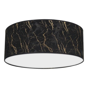 Iluminação de teto SENSO 2xE27/60W/230V preta/dourada d. 40 cm