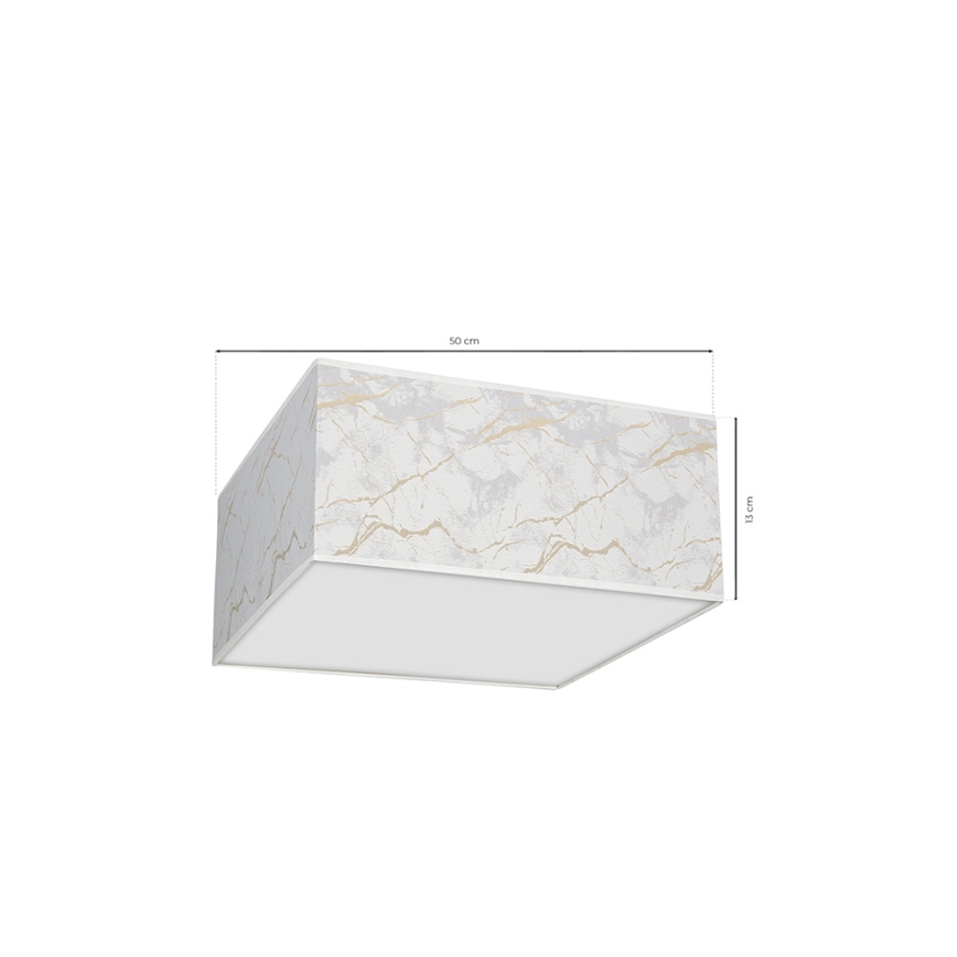 Iluminação de teto SENSO 3xE27/60W/230V branca