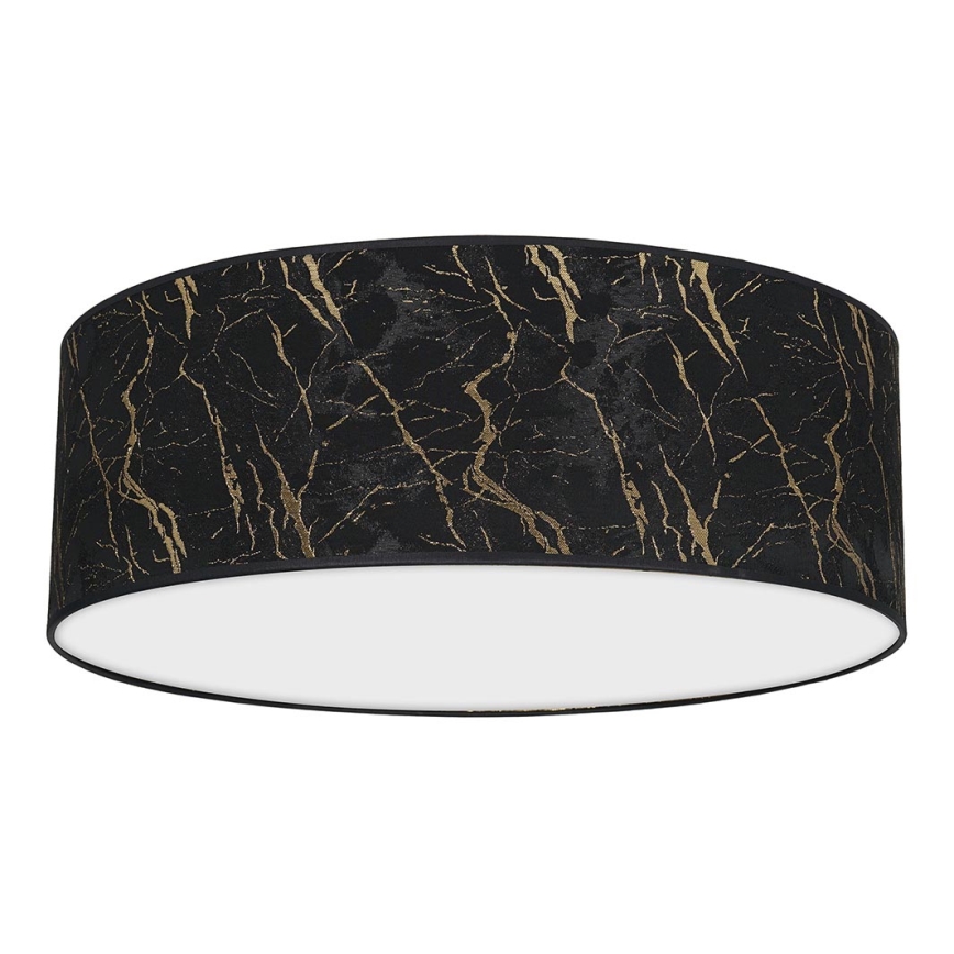 Iluminação de teto SENSO 3xE27/60W/230V preta