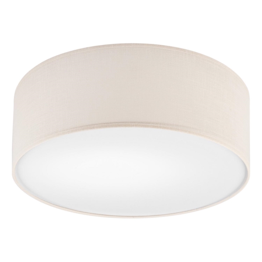 Iluminação de teto SIRJA 1xE27/60W/230V diâmetro 35 cm cremoso
