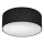 Iluminação de teto SIRJA 1xE27/60W/230V diâmetro 35 cm preto