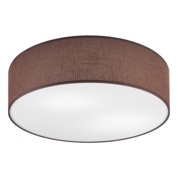 Iluminação de teto SIRJA 2xE27/60W/230V d. 45 cm castanho