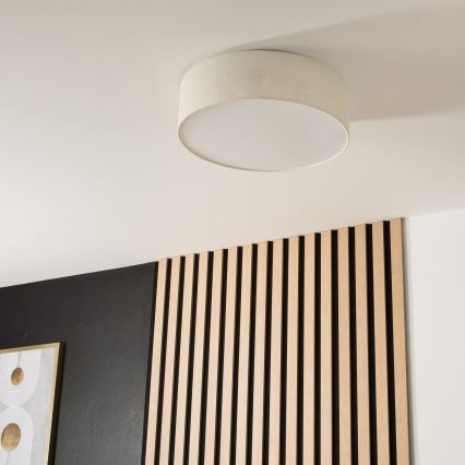 Iluminação de teto SIRJA 2xE27/60W/230V d. 45 cm cremoso
