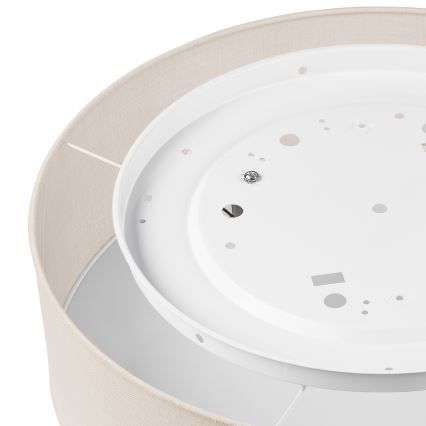 Iluminação de teto SIRJA 2xE27/60W/230V d. 45 cm cremoso