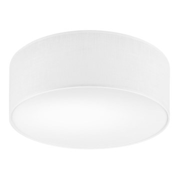 Iluminação de teto SIRJA DOUBLE 2xE27/15W/230V diâmetro 35 cm branco