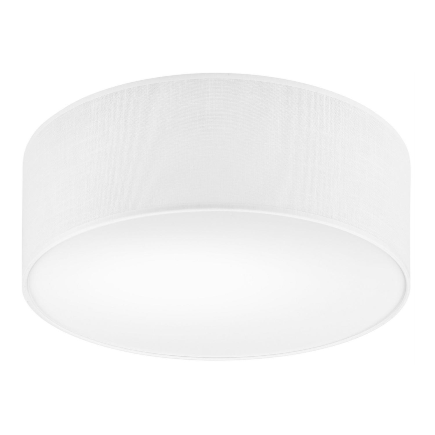 Iluminação de teto SIRJA DOUBLE 2xE27/15W/230V diâmetro 35 cm branco