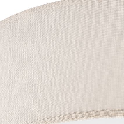 Iluminação de teto SIRJA DOUBLE 2xE27/15W/230V diâmetro 35 cm creme