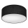 Iluminação de teto SIRJA DOUBLE 2xE27/15W/230V diâmetro 35 cm preto