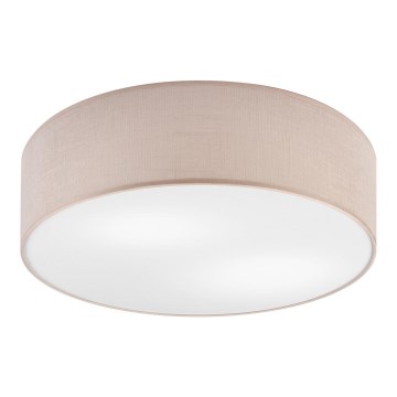 Iluminação de teto SIRJA DOUBLE 4xE27/15W/230V diâmetro 45 cm bege