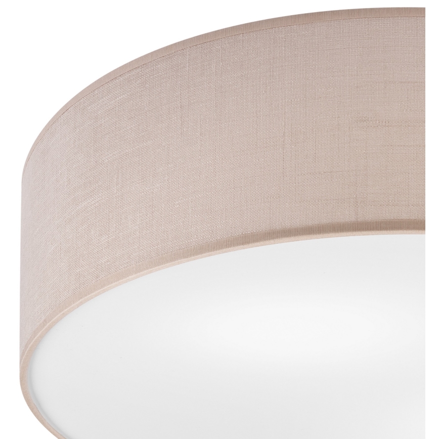 Iluminação de teto SIRJA DOUBLE 4xE27/15W/230V diâmetro 45 cm bege