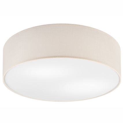 Iluminação de teto SIRJA DOUBLE 4xE27/15W/230V diâmetro 45 cm creme