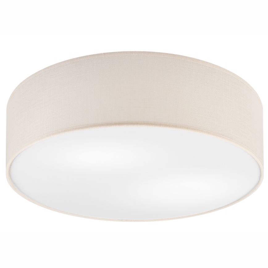 Iluminação de teto SIRJA DOUBLE 4xE27/15W/230V diâmetro 45 cm creme
