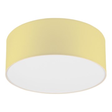 Iluminação de teto SIRJA PASTEL 1xE27/60W/230V diâmetro 35 cm amarelo