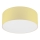 Iluminação de teto SIRJA PASTEL 1xE27/60W/230V diâmetro 35 cm amarelo