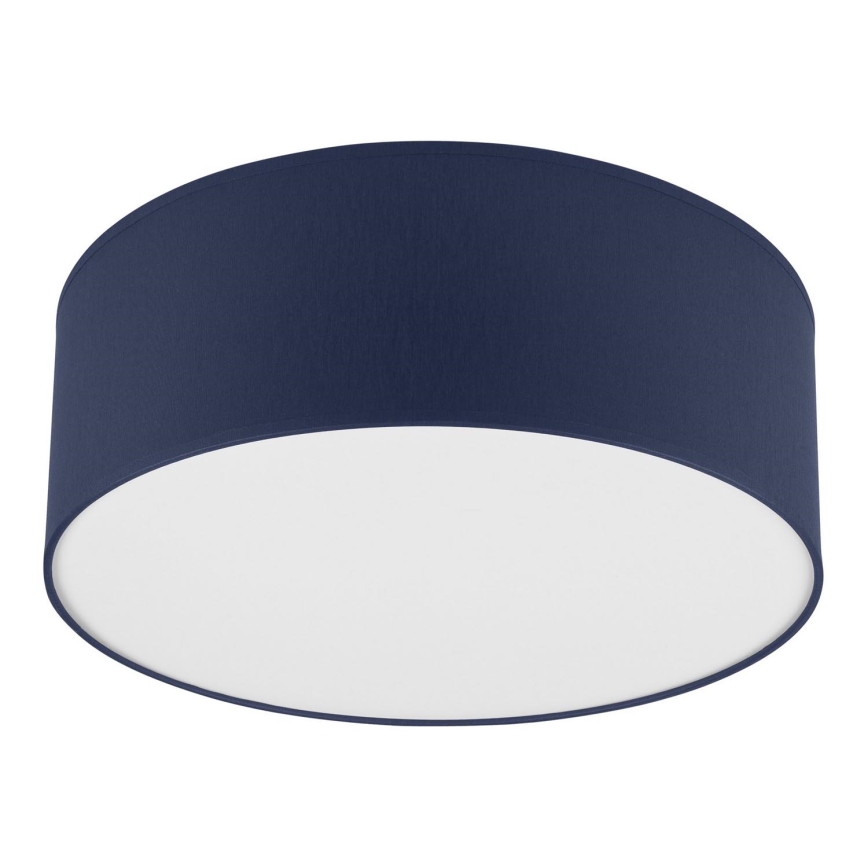 Iluminação de teto SIRJA PASTEL 1xE27/60W/230V diâmetro 35 cm azul escuro