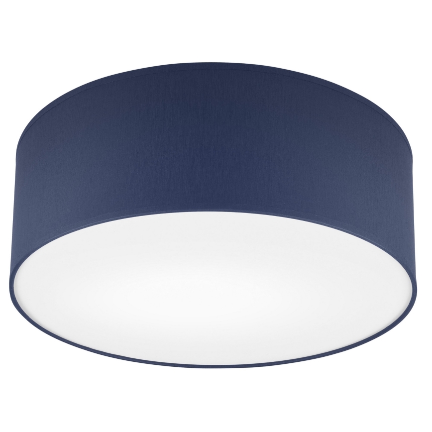 Iluminação de teto SIRJA PASTEL 1xE27/60W/230V diâmetro 35 cm azul escuro
