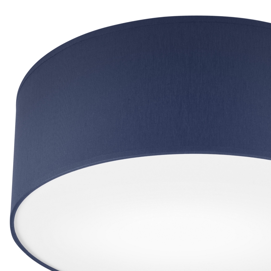 Iluminação de teto SIRJA PASTEL 1xE27/60W/230V diâmetro 35 cm azul escuro