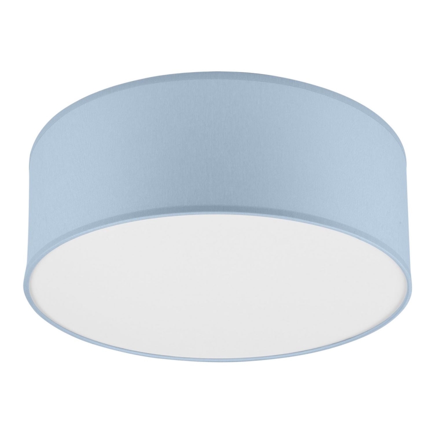 Iluminação de teto SIRJA PASTEL 1xE27/60W/230V diâmetro 35 cm azul