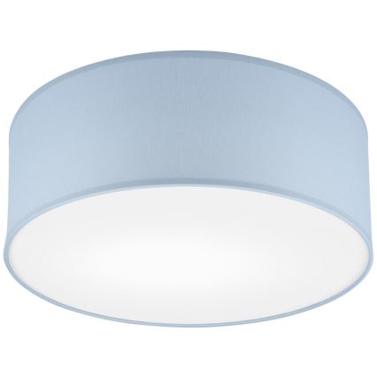 Iluminação de teto SIRJA PASTEL 1xE27/60W/230V diâmetro 35 cm azul