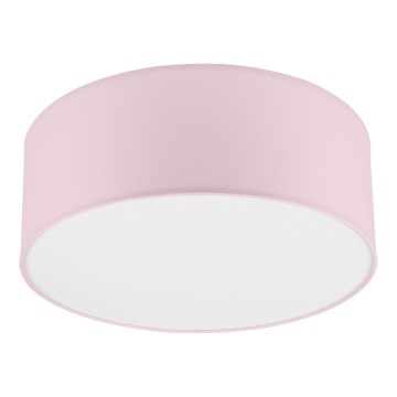 Iluminação de teto SIRJA PASTEL 1xE27/60W/230V diâmetro 35 cm rosa