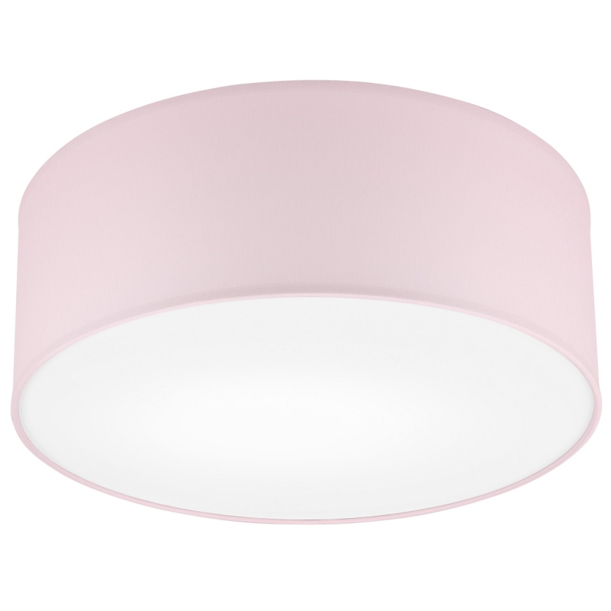 Iluminação de teto SIRJA PASTEL 1xE27/60W/230V diâmetro 35 cm rosa