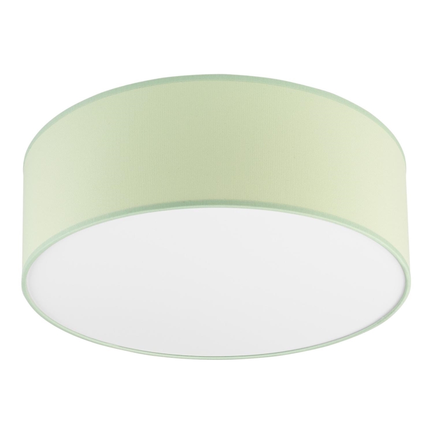 Iluminação de teto SIRJA PASTEL 1xE27/60W/230V diâmetro 35 cm verde