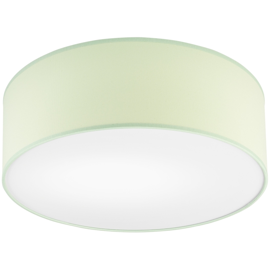 Iluminação de teto SIRJA PASTEL 1xE27/60W/230V diâmetro 35 cm verde