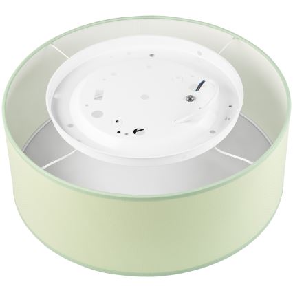 Iluminação de teto SIRJA PASTEL 1xE27/60W/230V diâmetro 35 cm verde