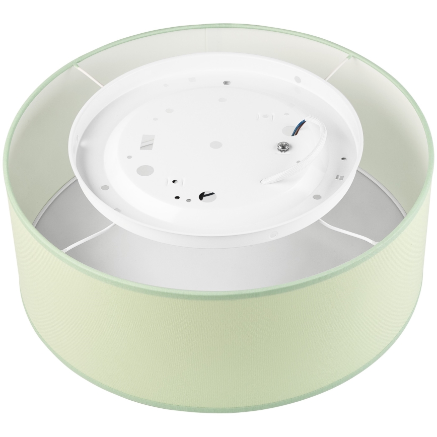 Iluminação de teto SIRJA PASTEL 1xE27/60W/230V diâmetro 35 cm verde
