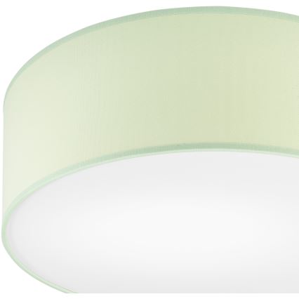 Iluminação de teto SIRJA PASTEL 1xE27/60W/230V diâmetro 35 cm verde