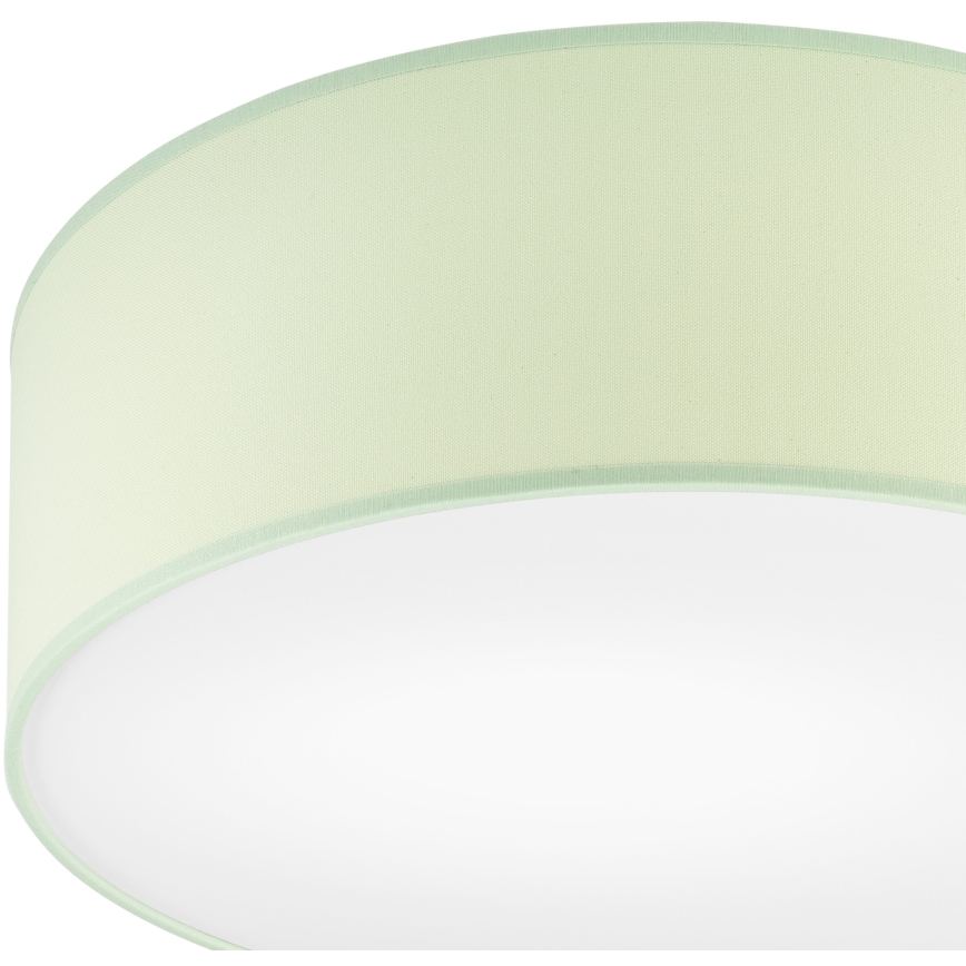 Iluminação de teto SIRJA PASTEL 1xE27/60W/230V diâmetro 35 cm verde