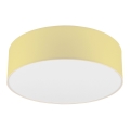 Iluminação de teto SIRJA PASTEL 2xE27/60W/230V diâmetro 45 cm amarelo