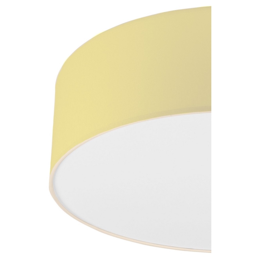 Iluminação de teto SIRJA PASTEL 2xE27/60W/230V diâmetro 45 cm amarelo