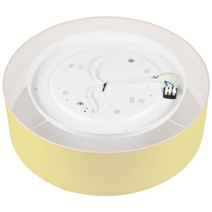 Iluminação de teto SIRJA PASTEL 2xE27/60W/230V diâmetro 45 cm amarelo