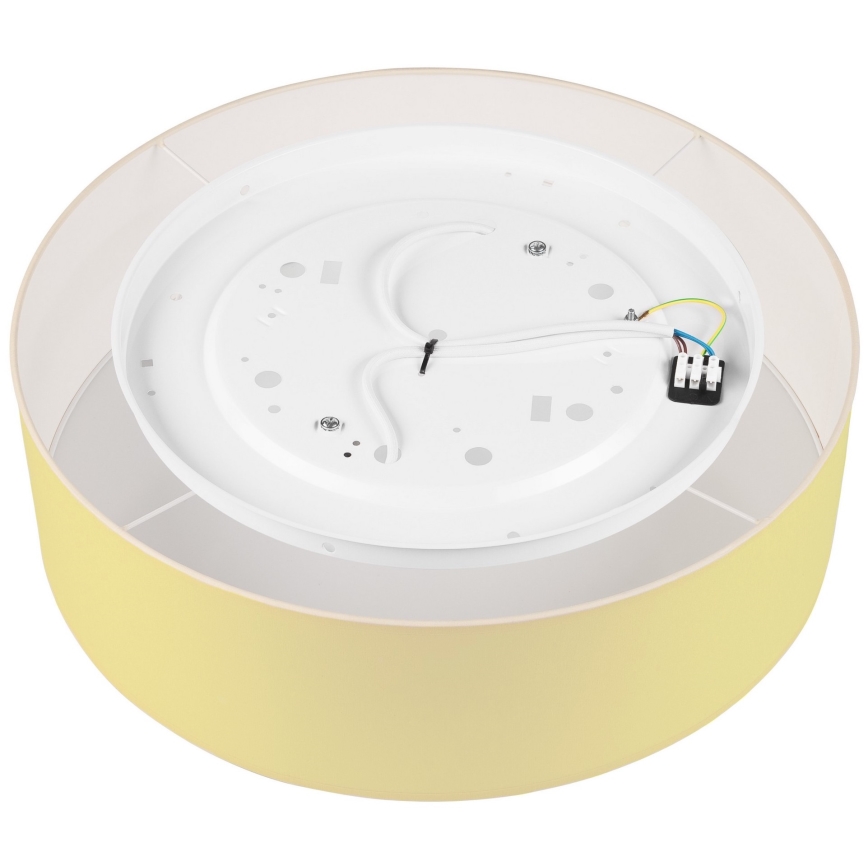 Iluminação de teto SIRJA PASTEL 2xE27/60W/230V diâmetro 45 cm amarelo